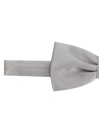 Z Zegna Classic Bow Tie In Grau