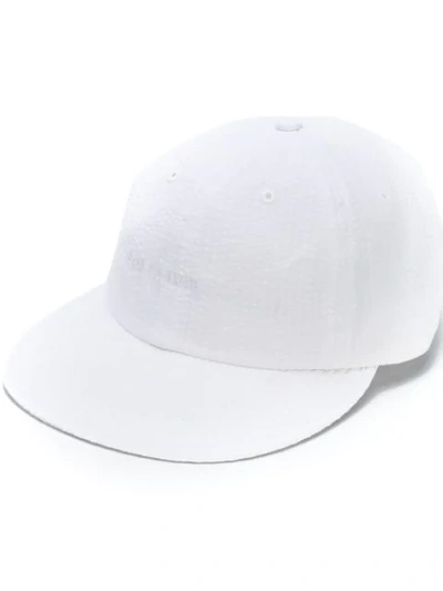 Shop Pop Trading International Logo Embroidered Cap - White