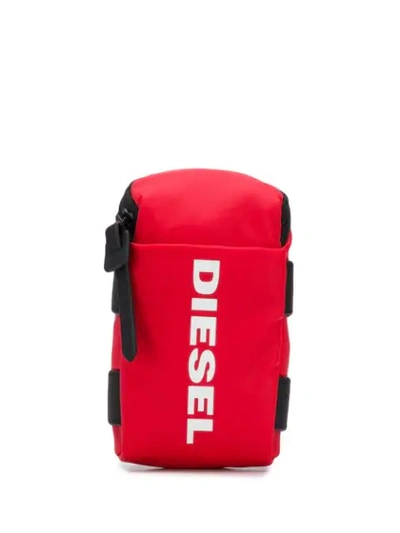 Shop Diesel Mini-tasche Mit Clipverschluss In Red