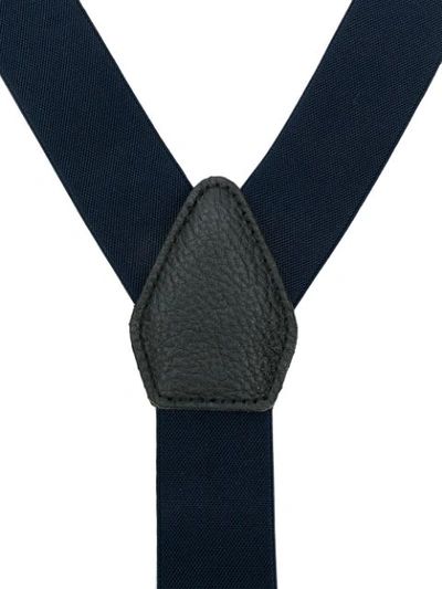 Hackett Classic Suspenders In Blue