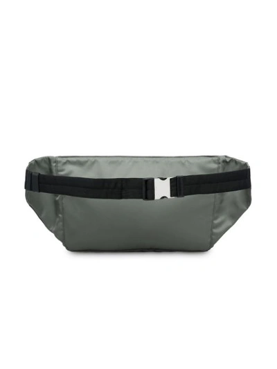 Shop Prada Trio Compartment Belt Bag - Grey