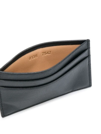 Shop Common Projects Logo Stamped Cardholder In Black