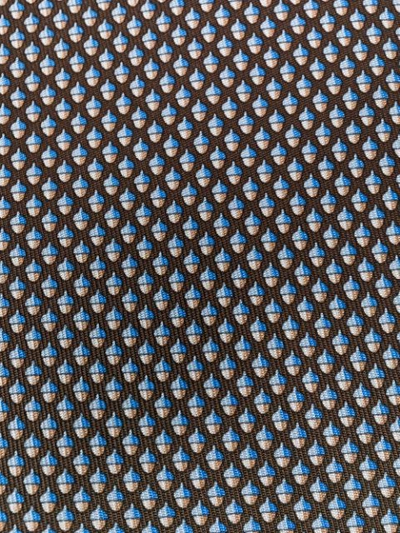 Shop Ferragamo Salvatore  Chestnuts Mosaic Tie - Blue