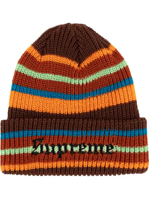 supreme beanie striped