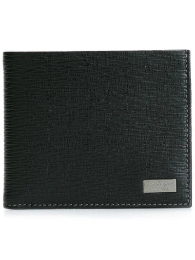 Shop Ferragamo Billfold Wallet In Black