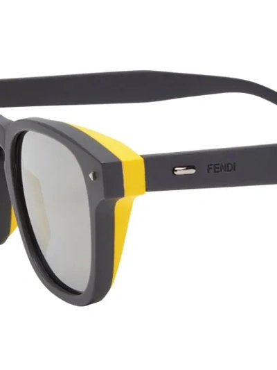 Shop Fendi Eyewear  Sun Fun Sunglasses - Grey