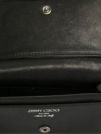 Shop Jimmy Choo Belsize Cardholder In Black