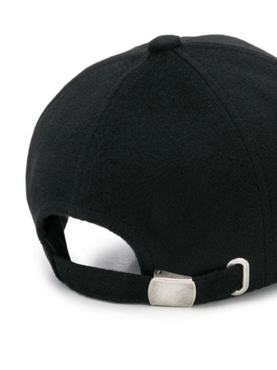 BALMAIN BASEBALL LOGO CAP - 黑色