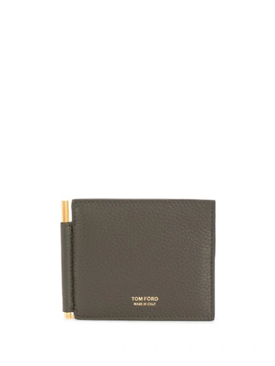 Shop Tom Ford Billfold Wallet In Brown