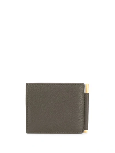 Shop Tom Ford Billfold Wallet In Brown