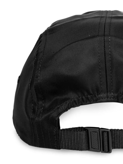 Supreme Patent Leather Patch Camp Cap In Black | ModeSens