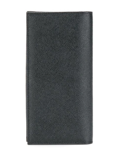 Shop Dolce & Gabbana Logo Plaque Long Cardholder In Black