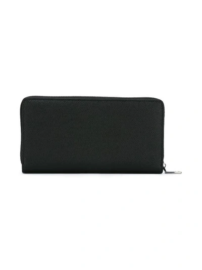 Shop Dolce & Gabbana Dauphine Continental Wallet - Black