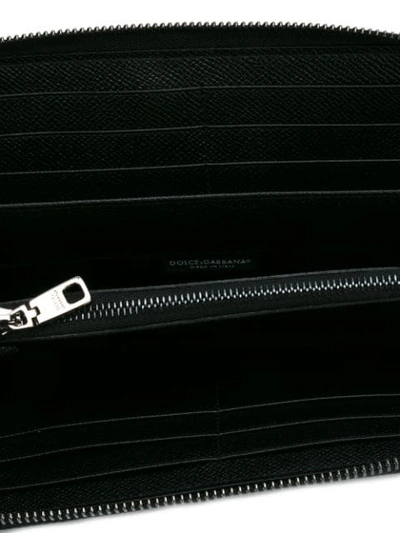 Shop Dolce & Gabbana Dauphine Continental Wallet - Black