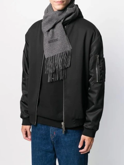 Moschino 50092m5165 015 Wool Or Fine Animal Hair->wool In Grey
