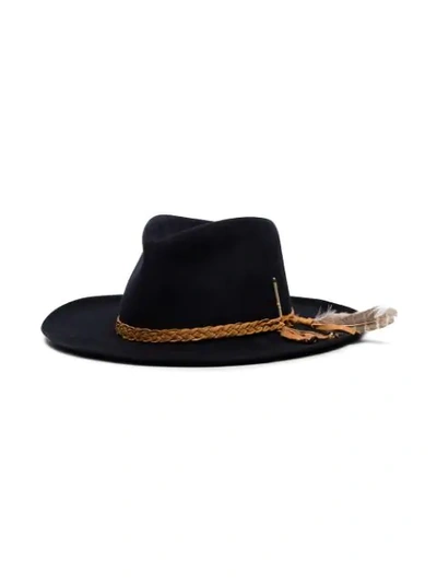 NICK FOUQUET NICKF BANYAN FEDORA HAT BLU - 蓝色