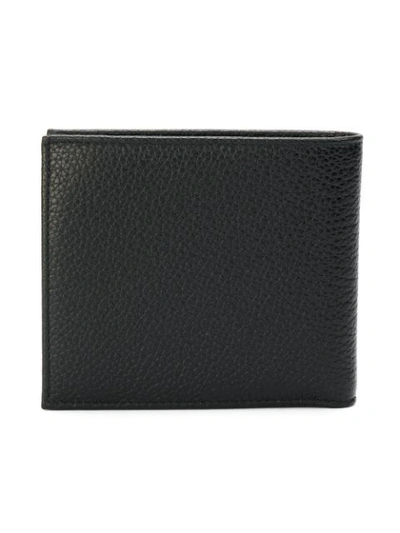 Shop Prada Classic Wallet In Black