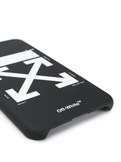 OFF-WHITE IPHONE XS MAX LOGO手机壳 - 黑色