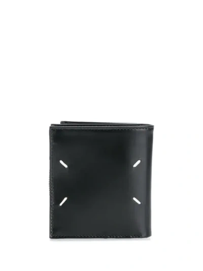 Shop Maison Margiela Bi-fold Wallet In Black