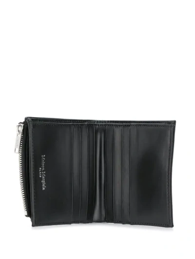 Shop Maison Margiela Bi-fold Wallet In Black