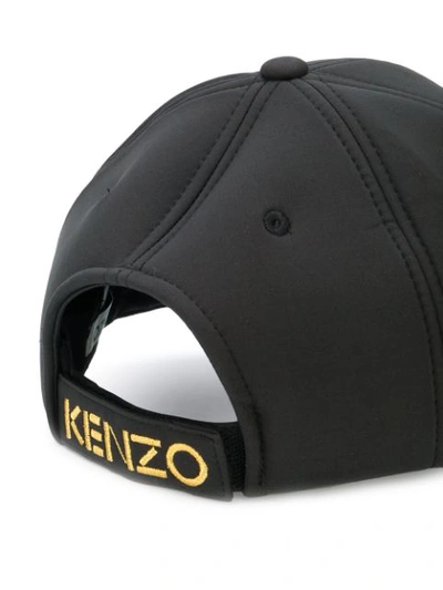 Shop Kenzo Tiger Cap In Black