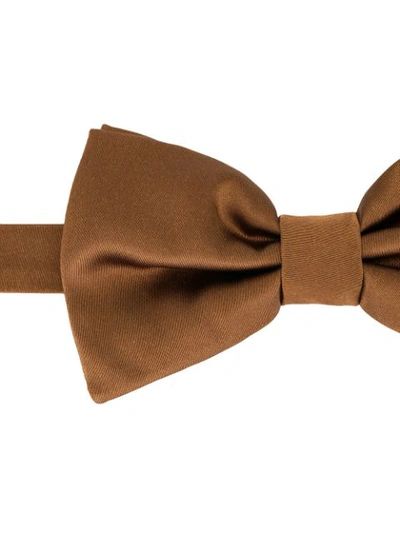 Shop Dolce & Gabbana Bow Tie In Brown