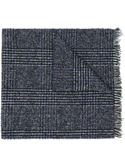 Shop Destin Unice Ribbed Knit Scarf - Blue
