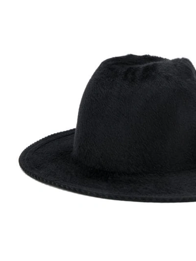 Shop Undercover Textured Hat In Black