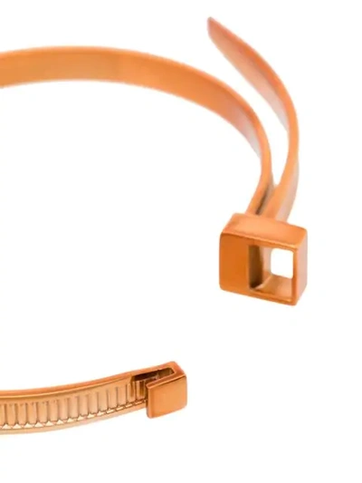 Shop Ambush Armband Im Kabelbinder-design In Brown