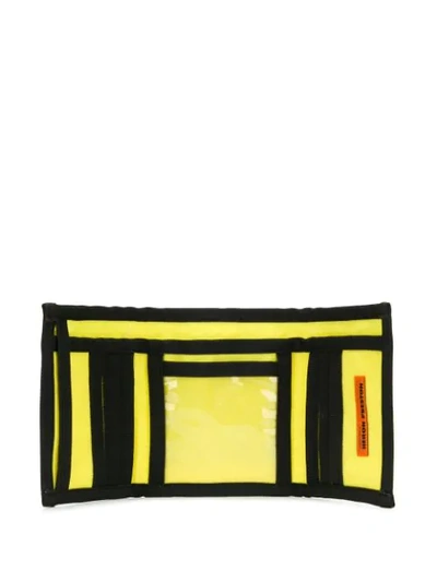 Shop Heron Preston Verstellbares Portemonnaie In Yellow