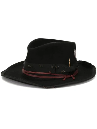 Shop Nick Fouquet Root Trail Hat In Black