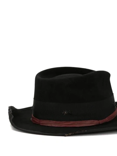 Shop Nick Fouquet Root Trail Hat In Black