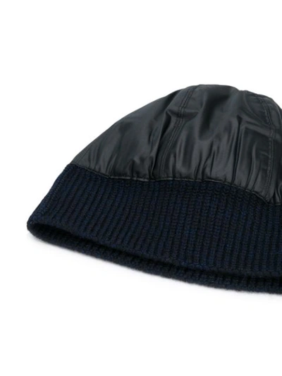 ribbed hem beanie