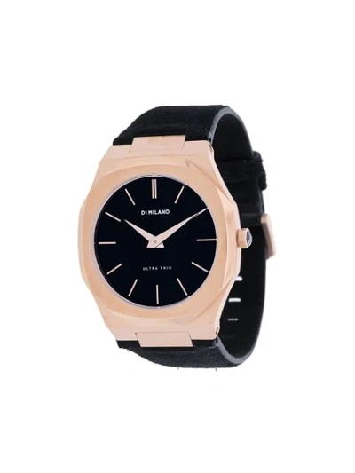 Shop D1 Milano Ultra-thin Watch - Black