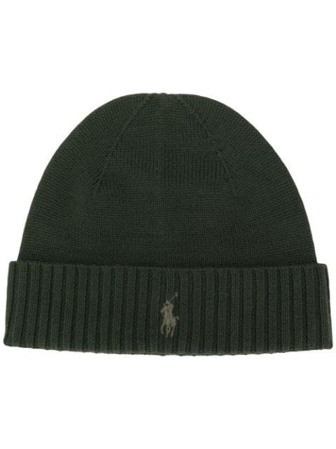 polo knit beanie