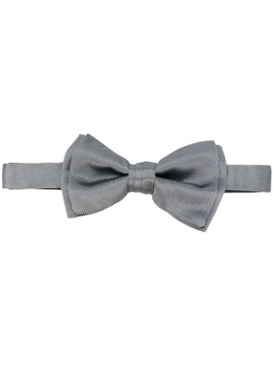 Shop Ferragamo Salvatore  Classic Bow Tie - Grey