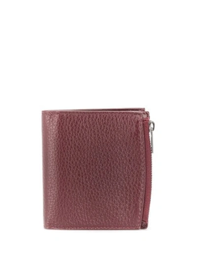 Shop Maison Margiela Bi-fold Wallet In Brown
