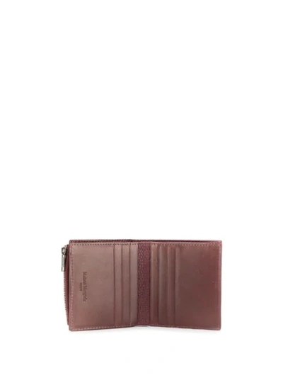 Shop Maison Margiela Bi-fold Wallet In Brown