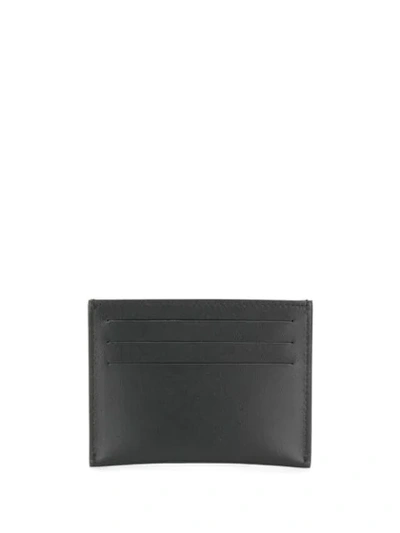 Shop Givenchy Printed Logo Cardholder In Black