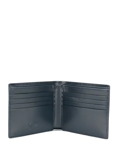 Shop Tod's Bifold Wallet In Blue