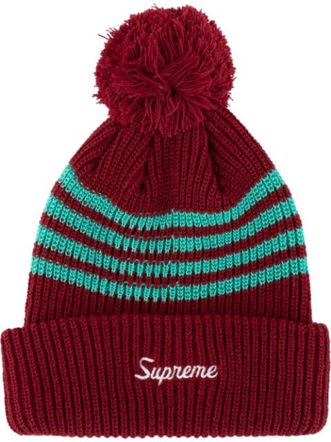 supreme pom pom beanie