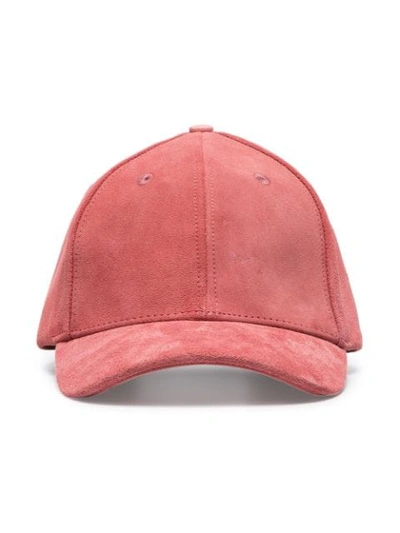 Shop Nick Fouquet Embroidered Detail Cap In Pink