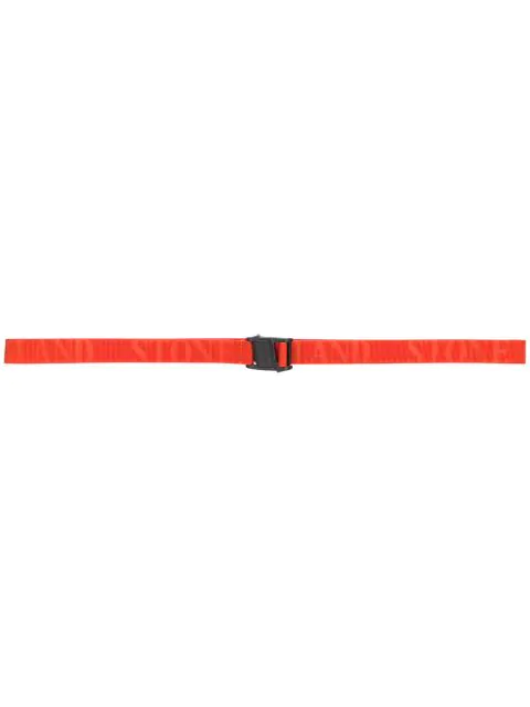 Stone Island Adjustable Buckle Belt In Orange | ModeSens