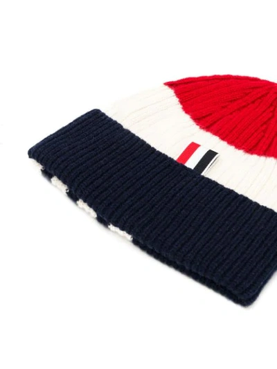 Shop Thom Browne 4-bar Fun Mix Hat In Blue