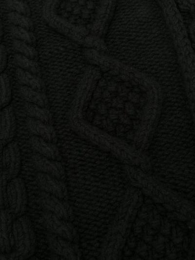 Shop Takahiromiyashita The Soloist Multi-knit Beanie - Black