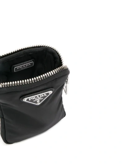 Shop Prada Mini Bag Pocket In F0002 Nero
