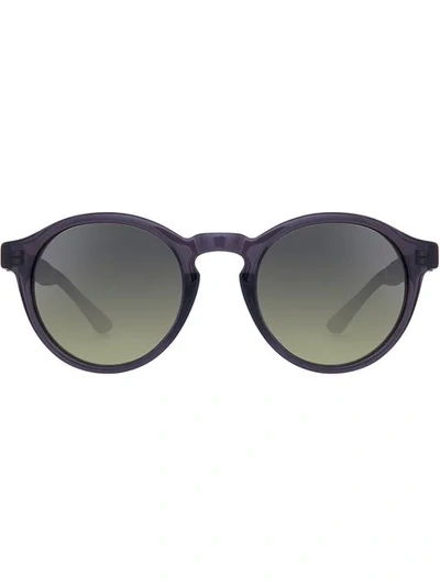 Shop Linda Farrow Orlebar Brown 6 C13 Sunglasses - Blue