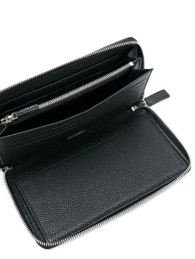 Shop Versace Baroccoflage Wallet In Black