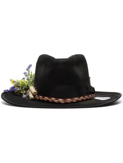 Shop Nick Fouquet X The Soloist Fedora Hat In Black