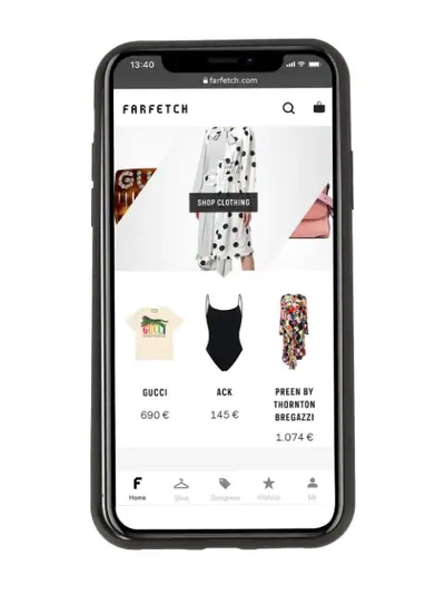 Shop Dolce & Gabbana Mania Logo Iphone Xr Phone Case In Black
